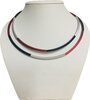 Step by Step ketting 300145, 2 manieren draagbaar Zwart Rood Zilver