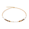 Coeur de Lion Ketting 1135/ /1110 brown-beige