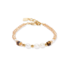 Coeur de Lion Armband 1135/ /1110 brown-beige