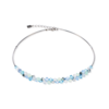 Coeur de Lion Ketting 2038/ /0737 silver-blue