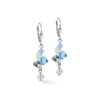 Coeur de Lion oorbellen 2038/ /0737 silver-blue