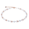 Coeur de Lion Ketting 3018/ /1425 rosegold white