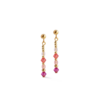 Coeur de Lion oorbellen 4350/ /1900 mix rose