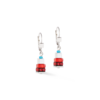 Coeur de Lion oorbellen 4413/ /0703 blue red 