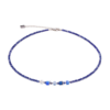 Coeur de Lion Ketting 4464/ /0700 silver blue