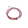 Coeur de Lion Armband 4464/ /0300 silver red