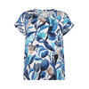Mansted kleding Shirt Sai beige blauw 01