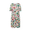 Mansted kleding Jurk Saida ecru groen 35