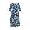 Mansted kleding Jurk Saida blauw turquoise 63