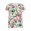 Mansted kleding Shirt Sai ecru groen 35