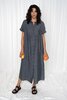 GR Nature clothing, dress Ishta-1 230 Dark grey