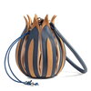 by-Lin Sac Tulipe Rembrandt bleu/cognac/camel M 071815
