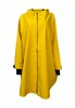 Regn regenjas poncho met rits Pernille Yellow Chlendula waterdicht, winddicht, en ademend 