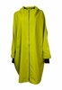 Regn regenjas poncho met rits Pernille Green Golden Lime waterdicht, winddicht, en ademend 
