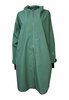 Regn regenjas poncho met rits Pernille Green Dark Forrest waterdicht, winddicht, en ademend 
