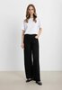 Laurie broek, model Donna Loose basis viscose navy 101135-49000