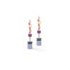Coeur de Lion oorbellen 2838/ /0807 Blue Moon rose gold