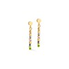 Coeur de Lion oorbellen 4359/ /1109 Whisper brown-olive