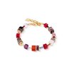 Coeur de Lion armband 4905/ /0316 Iconic Precious Festive red
