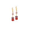 Coeur de Lion oorbellen 4905/ /0316 Iconic Precious Festive red