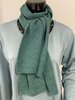 De Colores sjaal 103-zeegroen