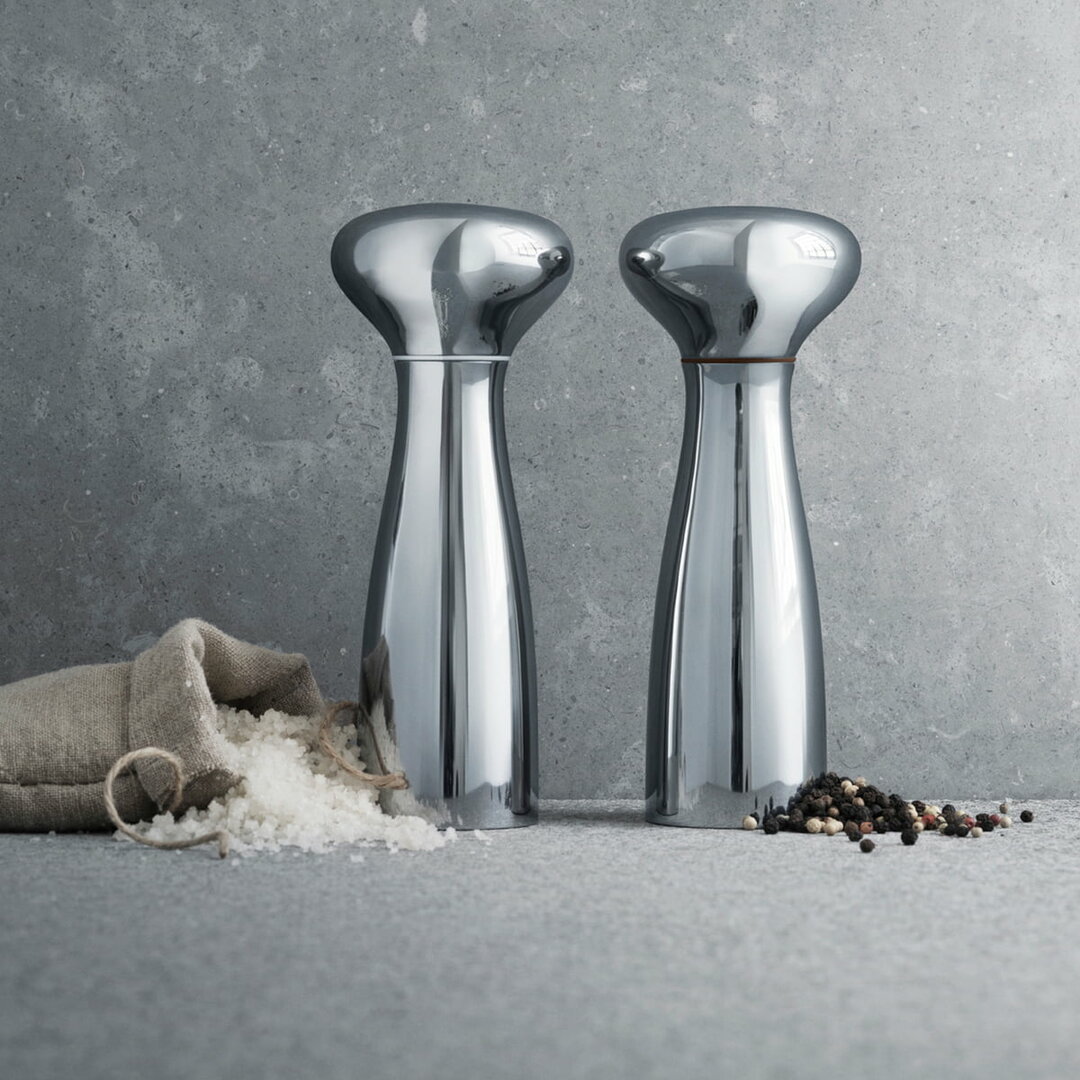 Georg Jensen Alfredo peper- en zoutmolen hoog