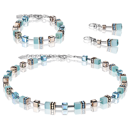 Coeur de Lion Necklace 4016/ /2000 Aqua
