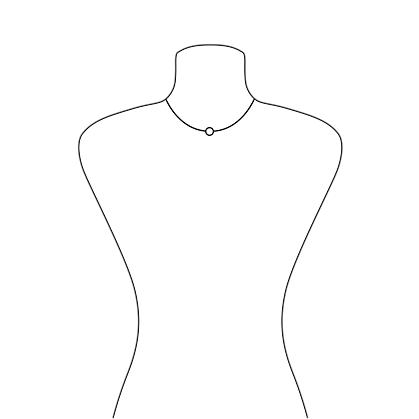 Coeur de Lion Collier 4016/ /2000 Aqua