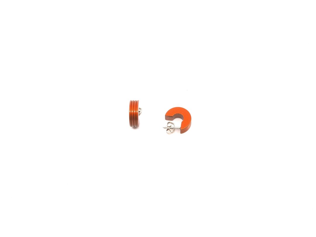 Otracosa sieraden oranje oorbellen. Oranje oorbellen sieraden