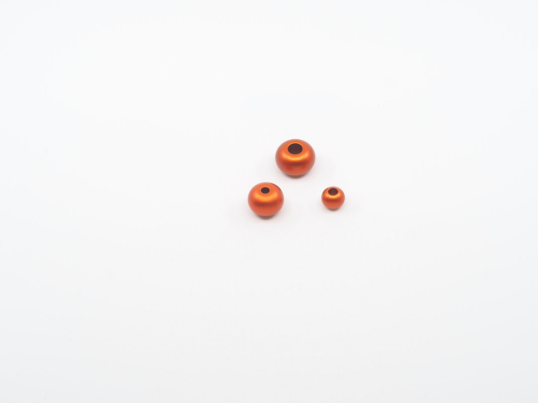 Otracosa sieraden oranje kralen ketting oranje, groot, middel, klein