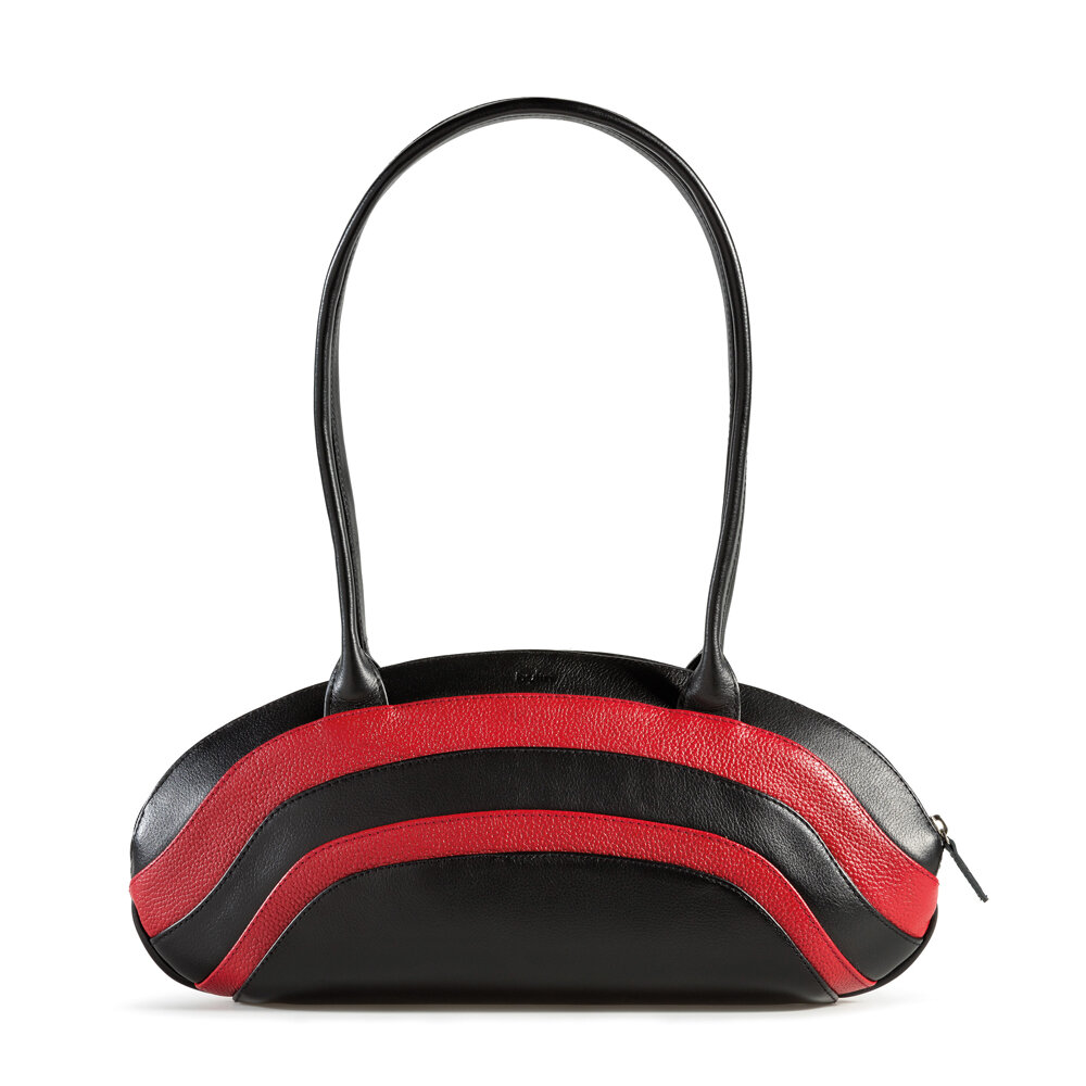 by-Lin Tas Rainbow zwart/rood 140944 regenboog