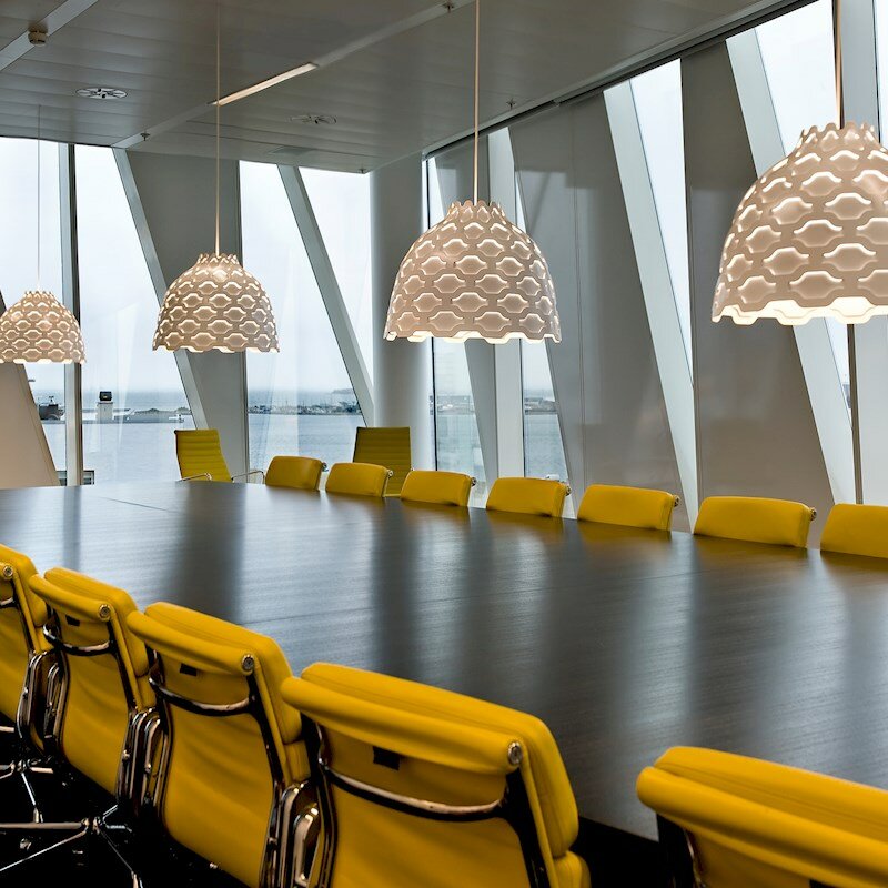 Louis Poulsen LC Shutters hanglamp, verlichting