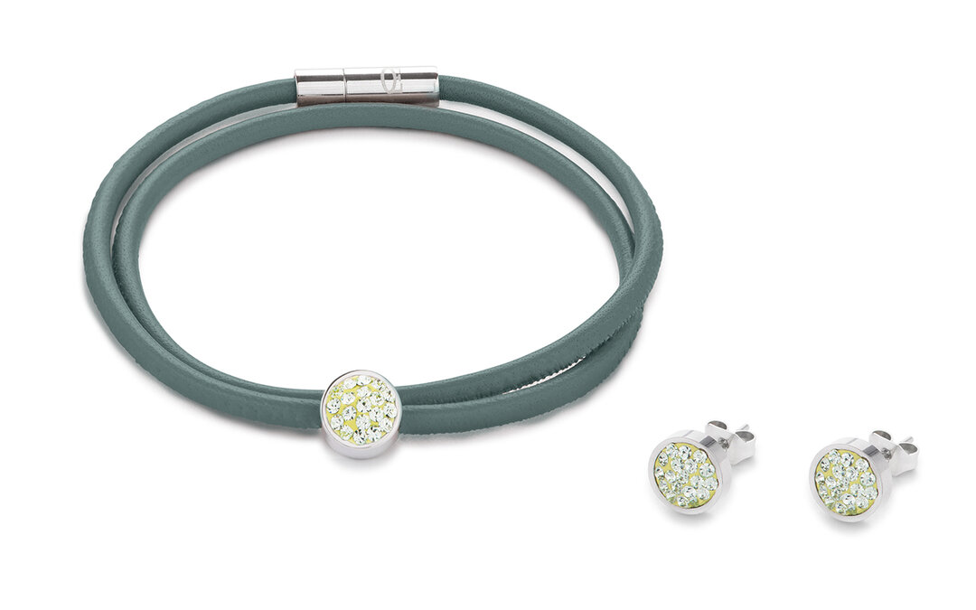 Coeur de Lion Earrings 0118/ /0520 Light Green