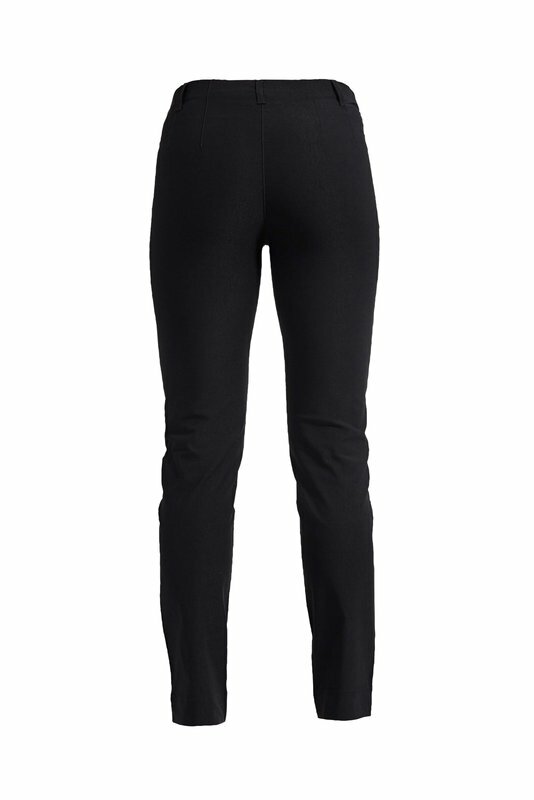 Laurie broek, model Kelly regular katoen zwart 29714-99970