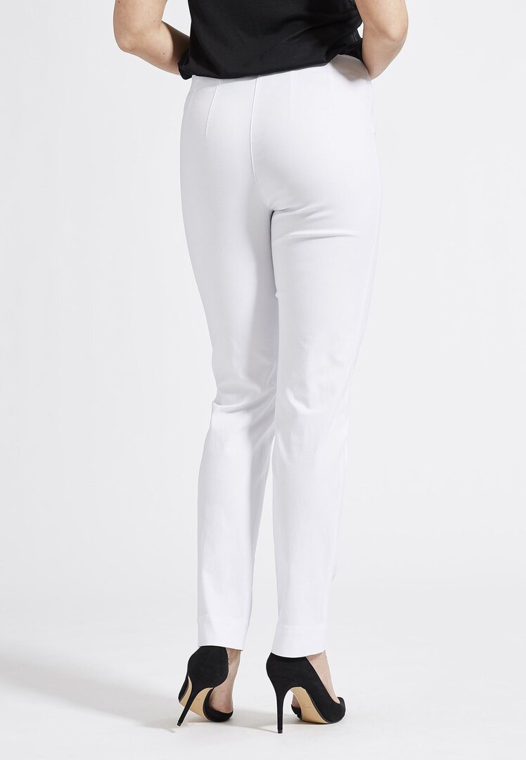 Laurie broek, model Betty Regular basis viscose wit 27014-10970