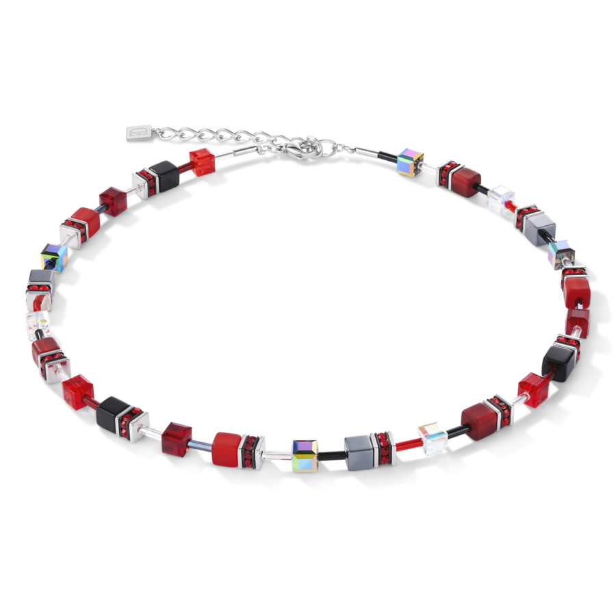 Coeur de Lion Ketting 4014/ /0312 Red-Haematite