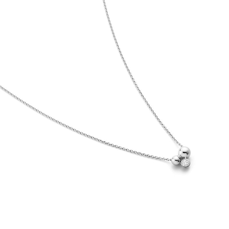 Georg Jensen Grape collier 551H 0,07 CT
