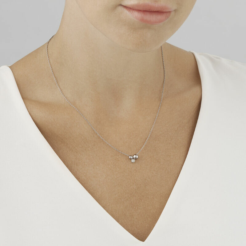 Georg Jensen Grape collier 551H 0,07 CT