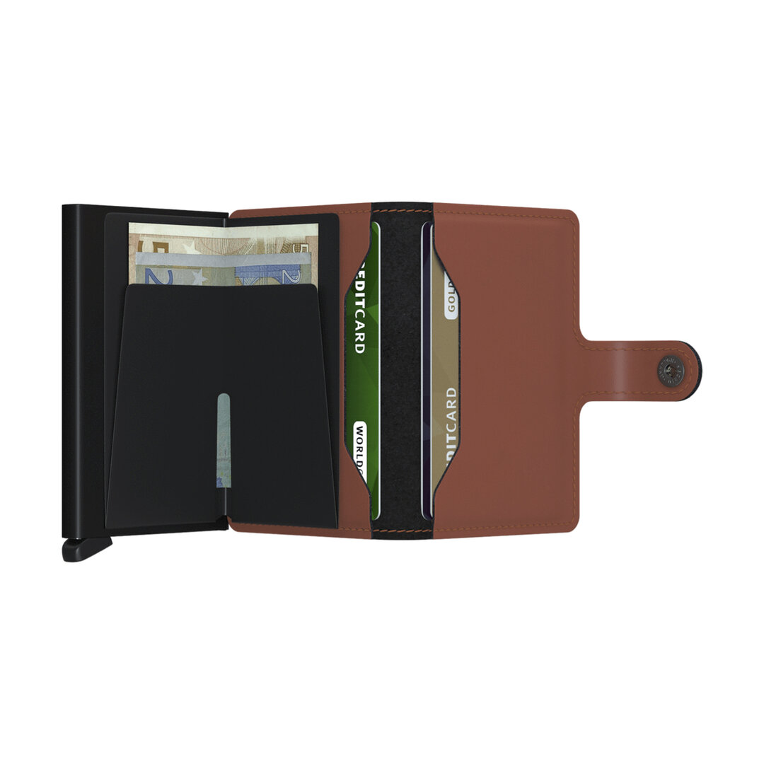 Secrid Miniwallet M Matte Brick-Black pasjeshouder / portemonnee