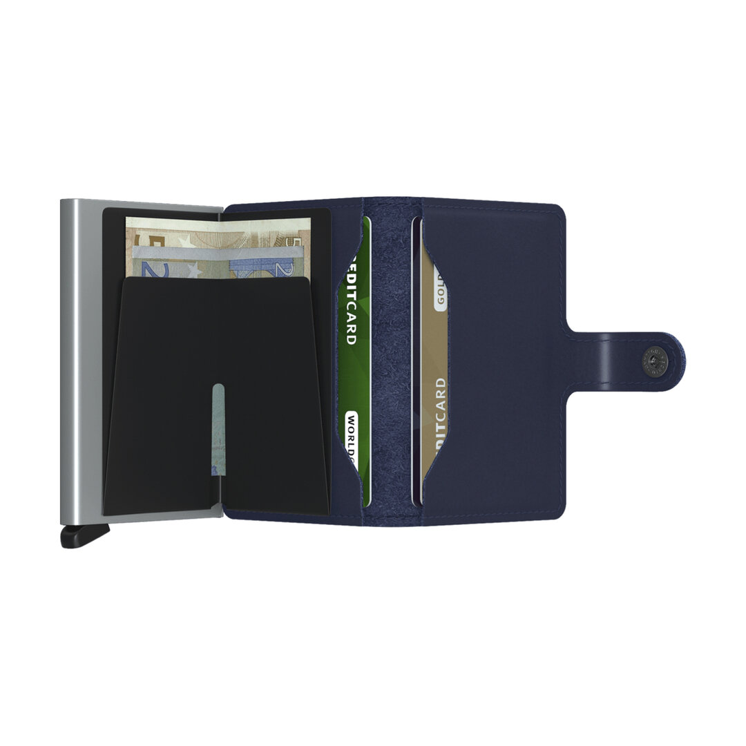 Secrid Miniwallet M Original Navy pasjeshouder / portemonnee