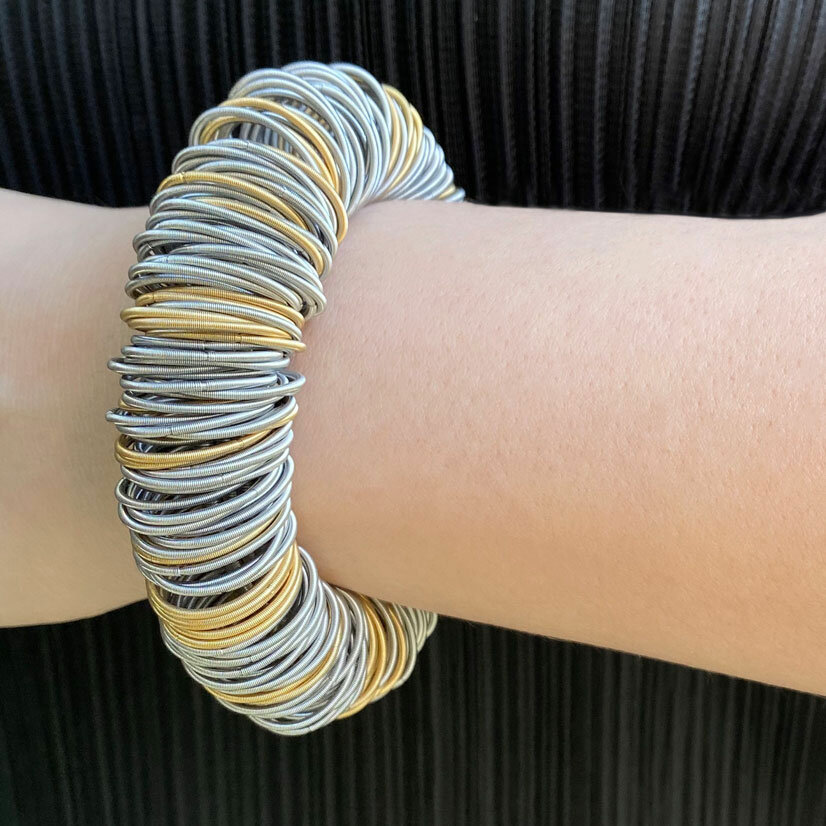 La Molla Armband Maxi-one metalen armband veren 140282