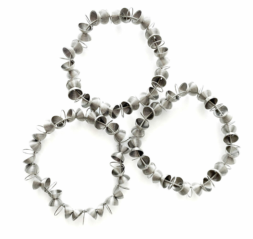 La Molla Armband Lune metalen veren armband 14003