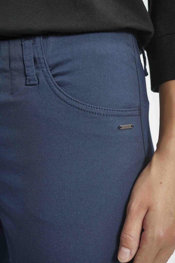 Laurie broek, model Kelly basis viscose blauw 27316-49200