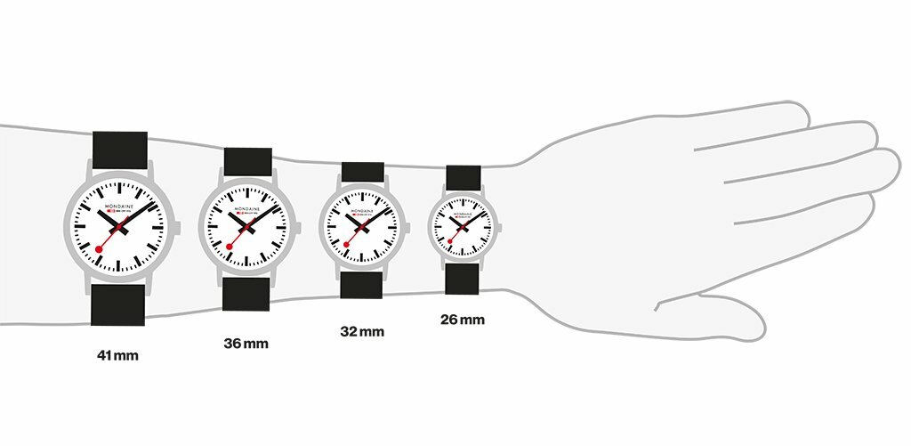 Mondaine Horloge evo2 goud/zwart 30 mm.