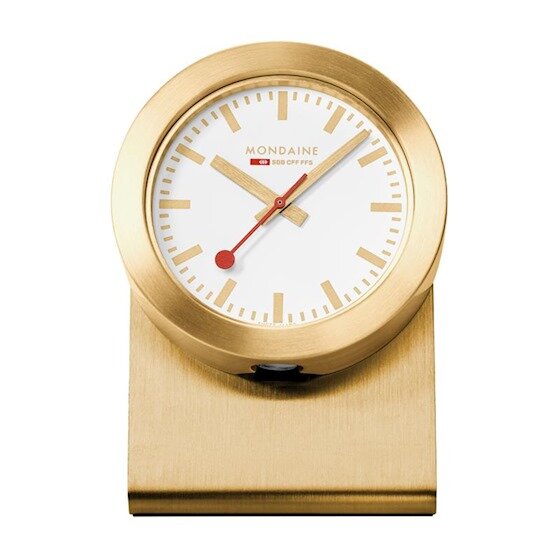 Mondaine Horloge magnétique or 5 cm - De Blaker exclusief