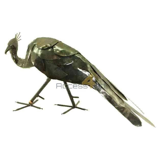 Metalen pauw (pauwin), metalen vogel | Birdwoods