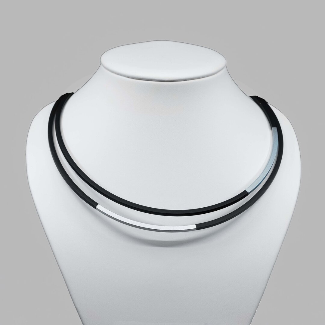 Step by Step ketting 600548 | zilver, antraciet, zwart