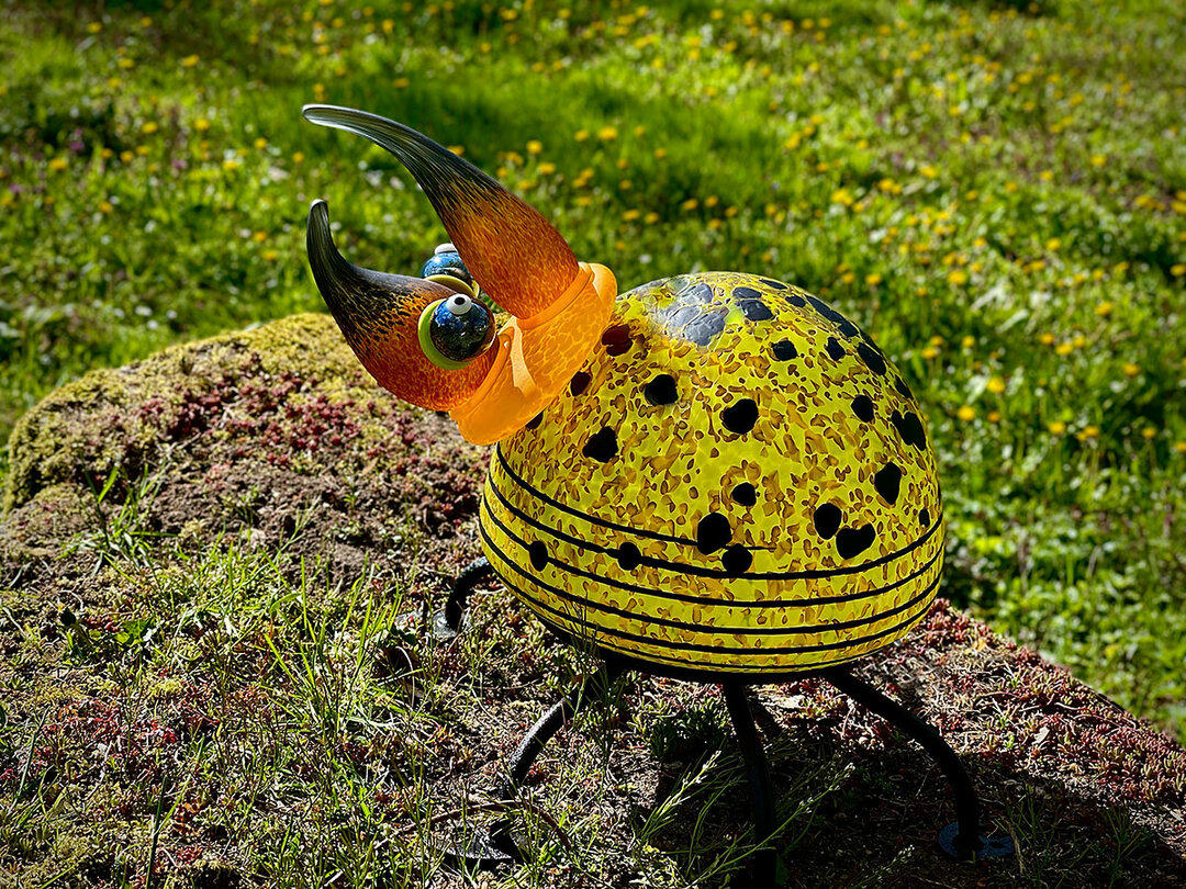 Borowski Herkules kever bug groen tuinverlichting