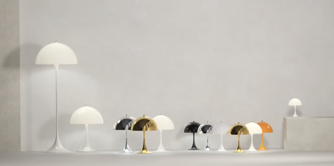 Louis Poulsen Panthella vloerlamp / staande lamp varianten