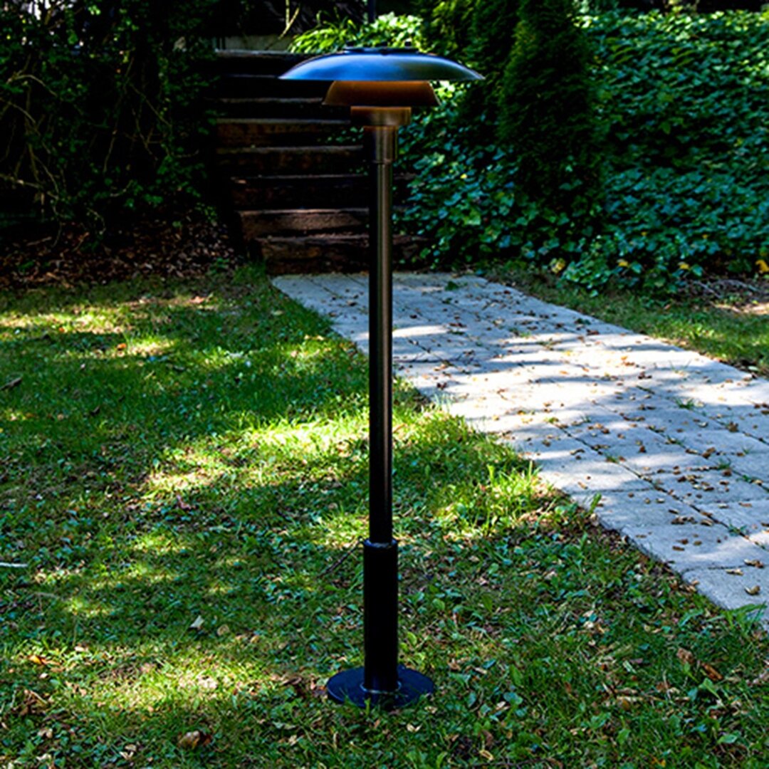 Louis Poulsen PH 3/2,5 bolder outdoor sokkellamp zwart